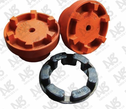 Rubber Coupling Nm 50 67 82 97 112 128 148 Flexible Coupling copy 510x442 - Khớp Nối Cao Su NM-82